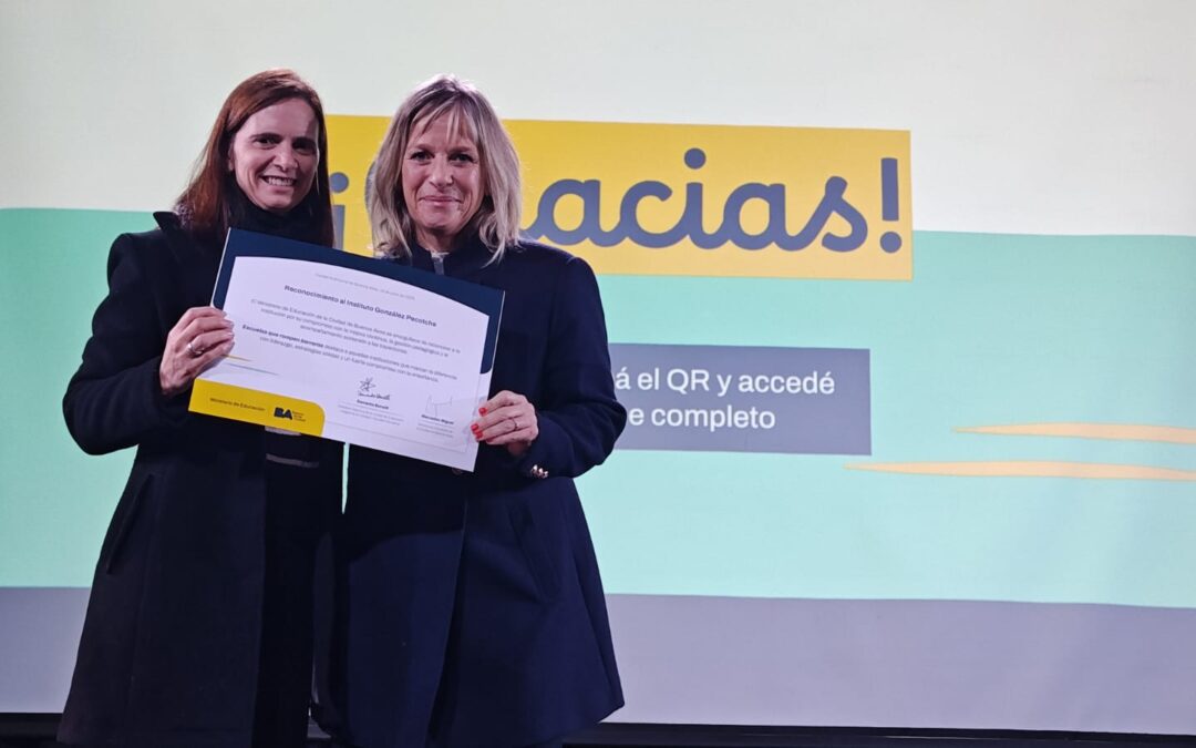 Reconocimiento «Escuelas que rompen barreras»